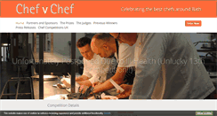 Desktop Screenshot of chefvchef.co.uk