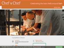 Tablet Screenshot of chefvchef.co.uk